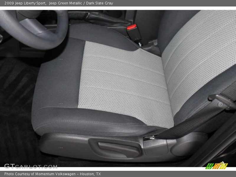 Jeep Green Metallic / Dark Slate Gray 2009 Jeep Liberty Sport