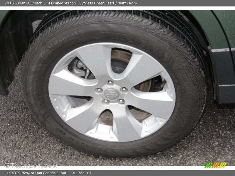 Cypress Green Pearl / Warm Ivory 2010 Subaru Outback 2.5i Limited Wagon