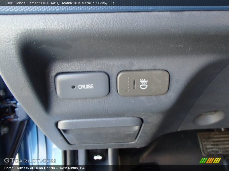 Atomic Blue Metallic / Gray/Blue 2006 Honda Element EX-P AWD
