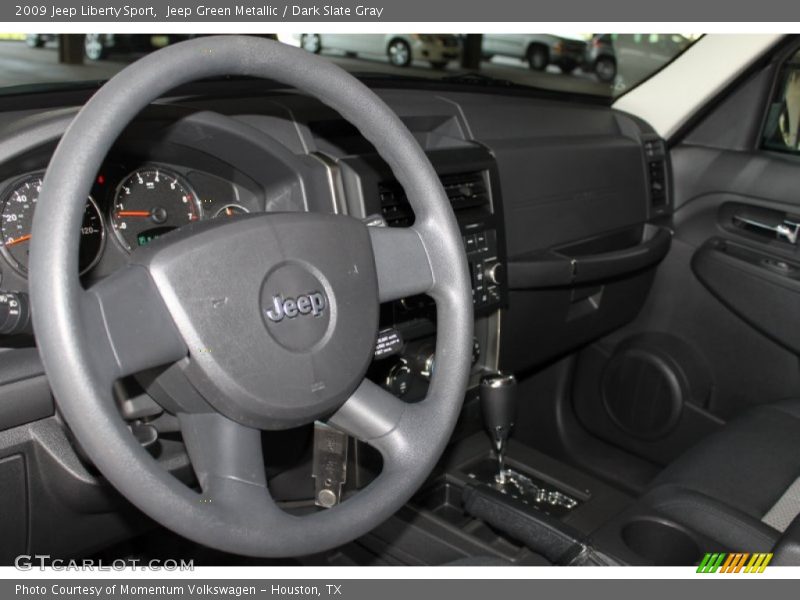 Jeep Green Metallic / Dark Slate Gray 2009 Jeep Liberty Sport