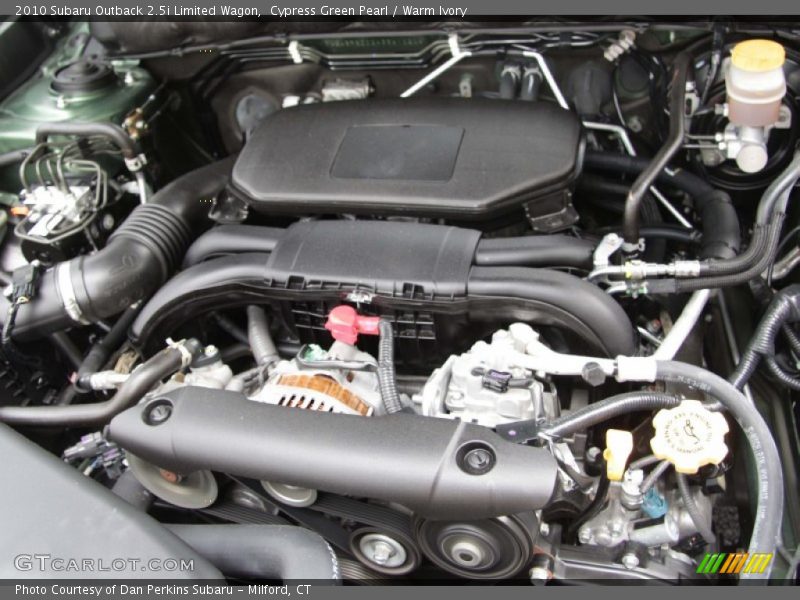 Cypress Green Pearl / Warm Ivory 2010 Subaru Outback 2.5i Limited Wagon