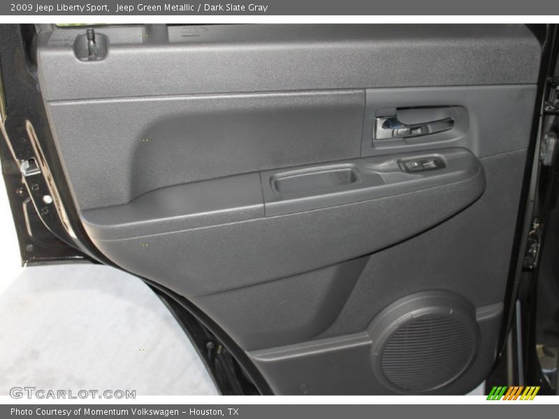 Jeep Green Metallic / Dark Slate Gray 2009 Jeep Liberty Sport