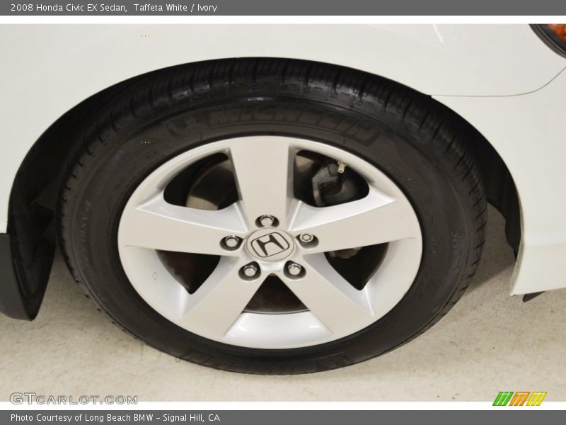 Taffeta White / Ivory 2008 Honda Civic EX Sedan