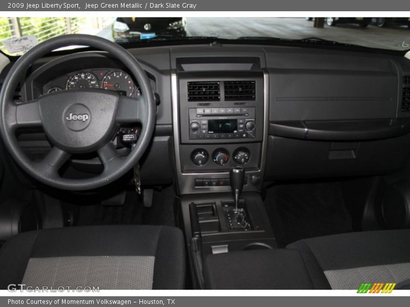 Jeep Green Metallic / Dark Slate Gray 2009 Jeep Liberty Sport