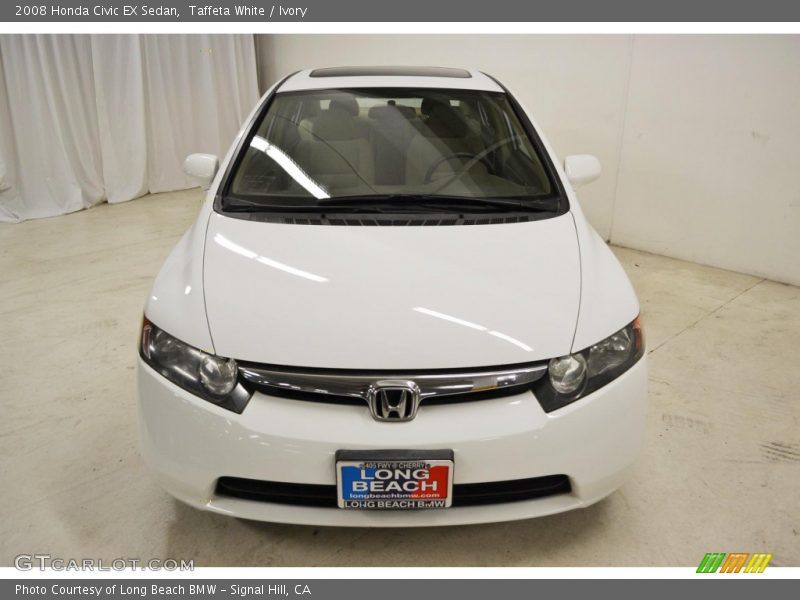 Taffeta White / Ivory 2008 Honda Civic EX Sedan