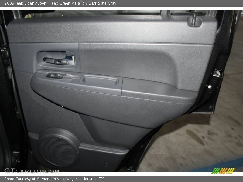 Jeep Green Metallic / Dark Slate Gray 2009 Jeep Liberty Sport