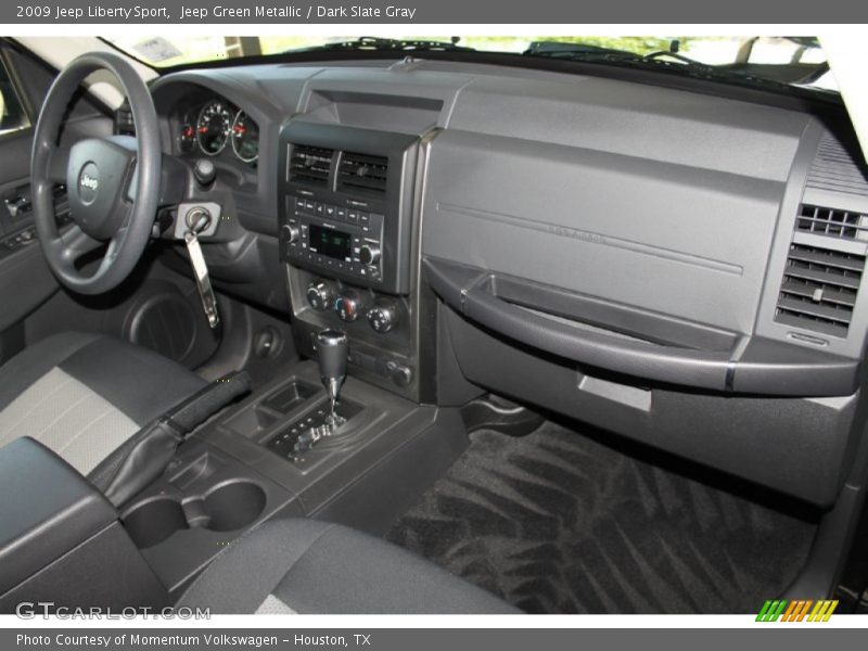 Jeep Green Metallic / Dark Slate Gray 2009 Jeep Liberty Sport