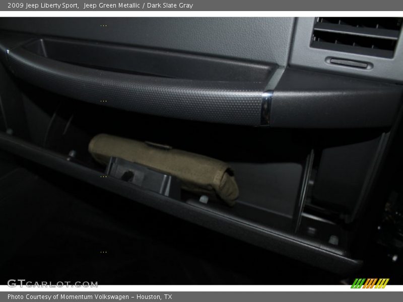 Jeep Green Metallic / Dark Slate Gray 2009 Jeep Liberty Sport
