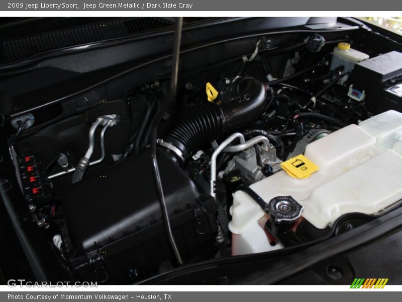 Jeep Green Metallic / Dark Slate Gray 2009 Jeep Liberty Sport