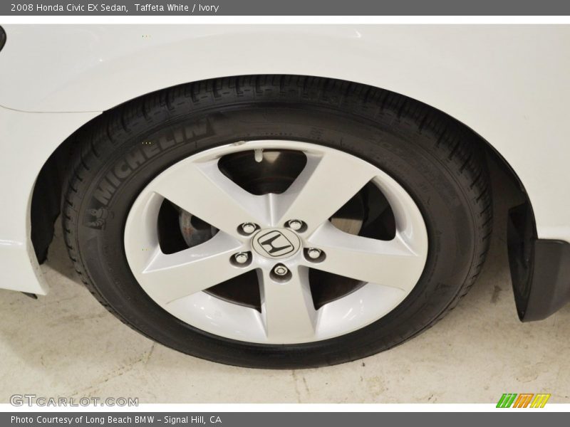 Taffeta White / Ivory 2008 Honda Civic EX Sedan