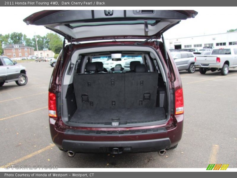 Dark Cherry Pearl / Black 2011 Honda Pilot Touring 4WD