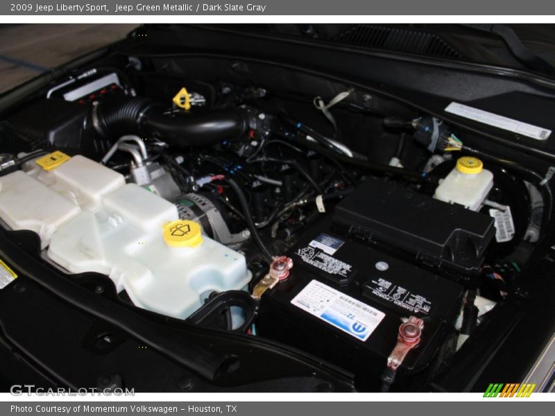 Jeep Green Metallic / Dark Slate Gray 2009 Jeep Liberty Sport