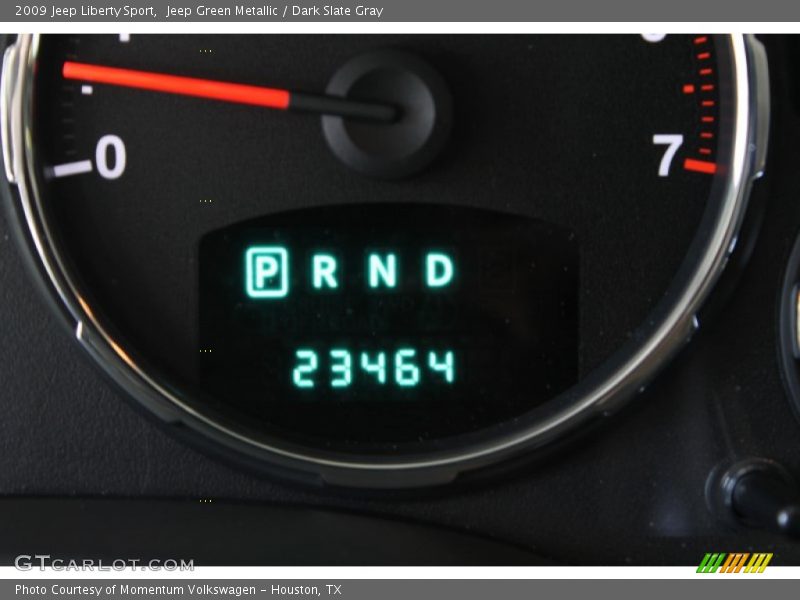 Jeep Green Metallic / Dark Slate Gray 2009 Jeep Liberty Sport