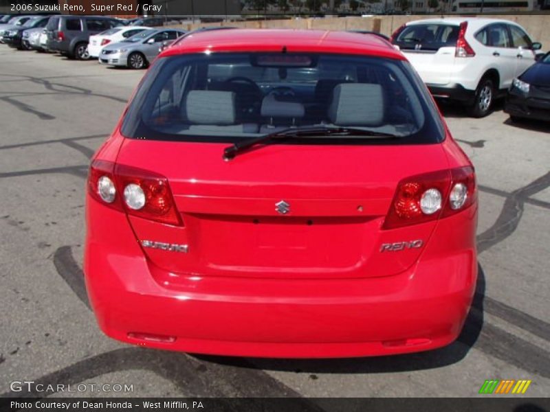 Super Red / Gray 2006 Suzuki Reno