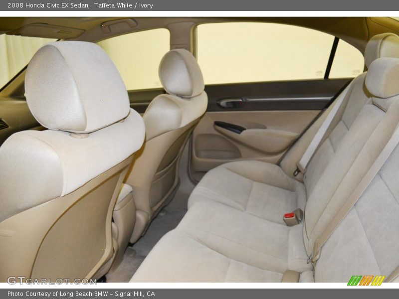 Taffeta White / Ivory 2008 Honda Civic EX Sedan