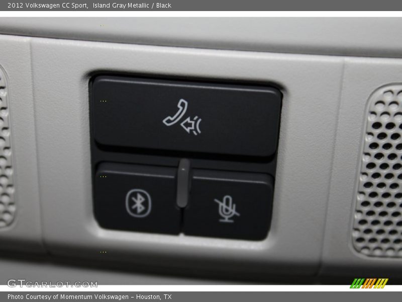 Island Gray Metallic / Black 2012 Volkswagen CC Sport