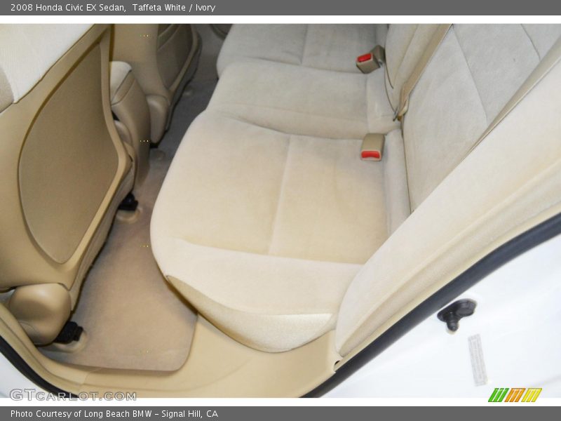 Taffeta White / Ivory 2008 Honda Civic EX Sedan