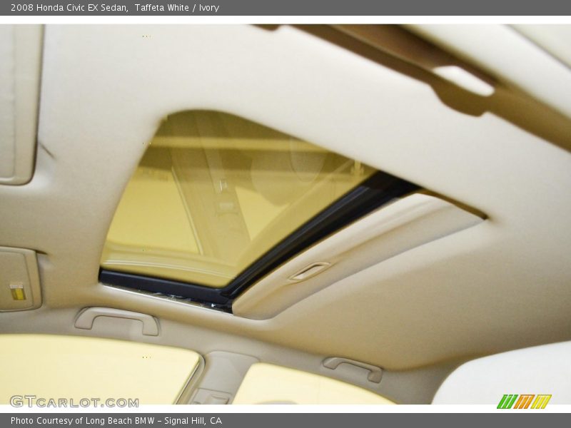 Taffeta White / Ivory 2008 Honda Civic EX Sedan