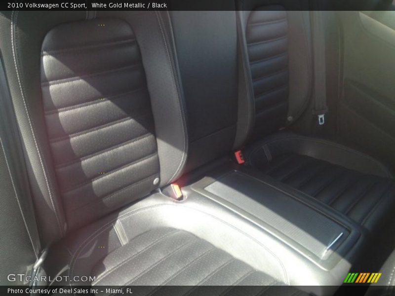 White Gold Metallic / Black 2010 Volkswagen CC Sport