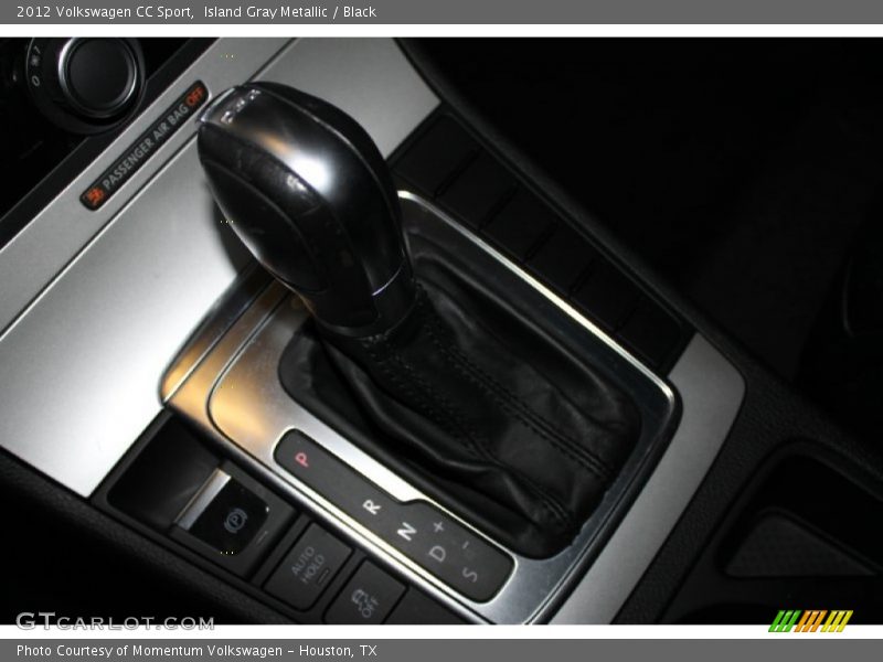 Island Gray Metallic / Black 2012 Volkswagen CC Sport
