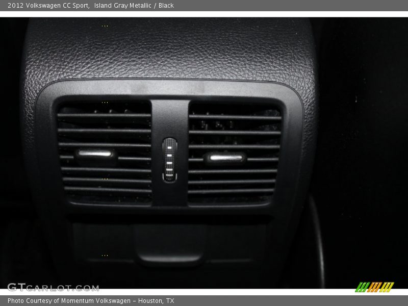Island Gray Metallic / Black 2012 Volkswagen CC Sport