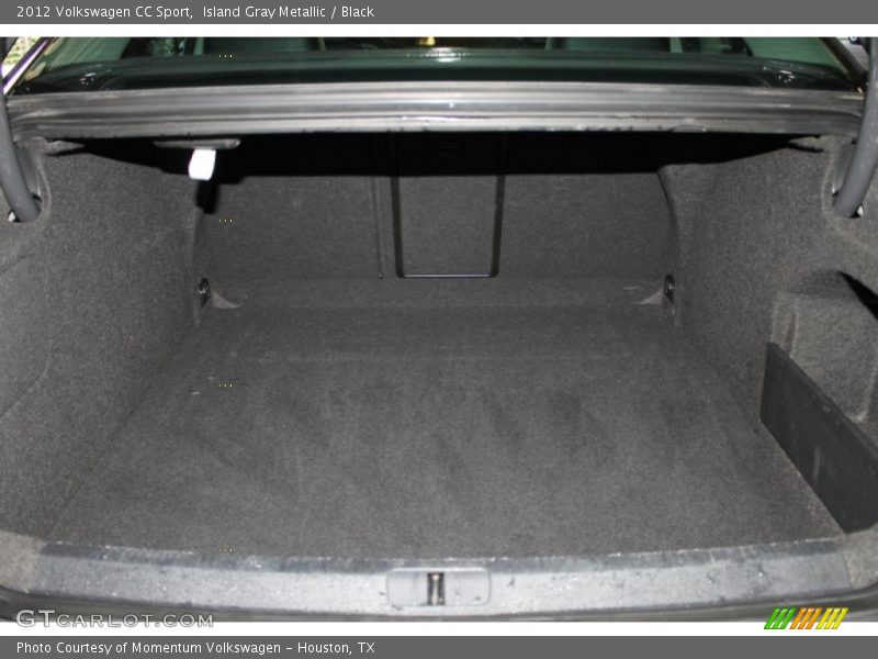 Island Gray Metallic / Black 2012 Volkswagen CC Sport