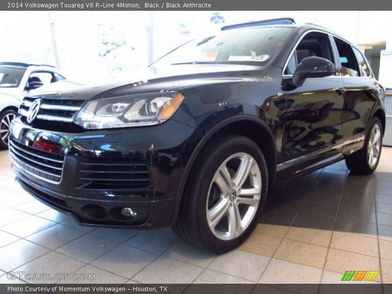 Black / Black Anthracite 2014 Volkswagen Touareg V6 R-Line 4Motion