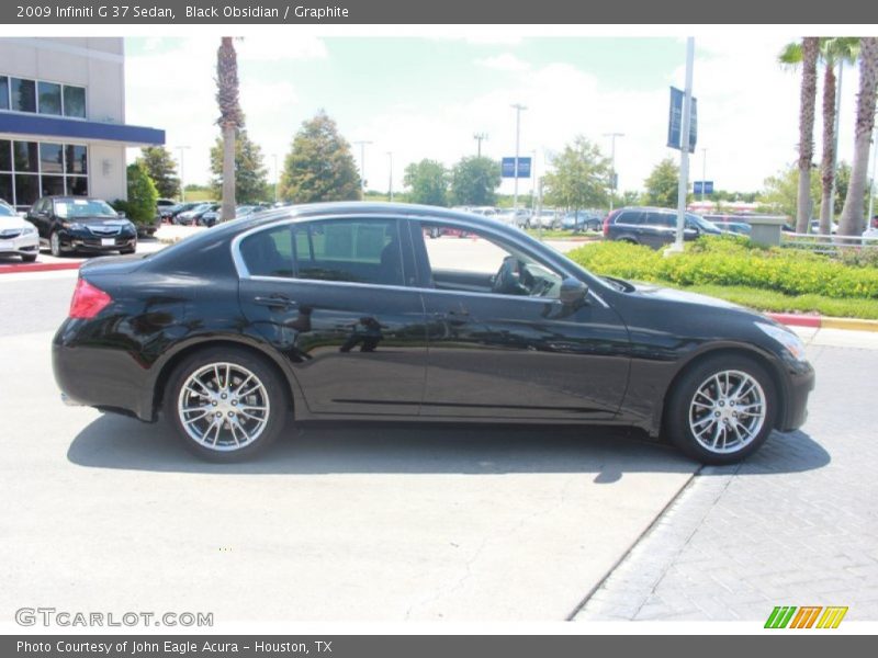 Black Obsidian / Graphite 2009 Infiniti G 37 Sedan