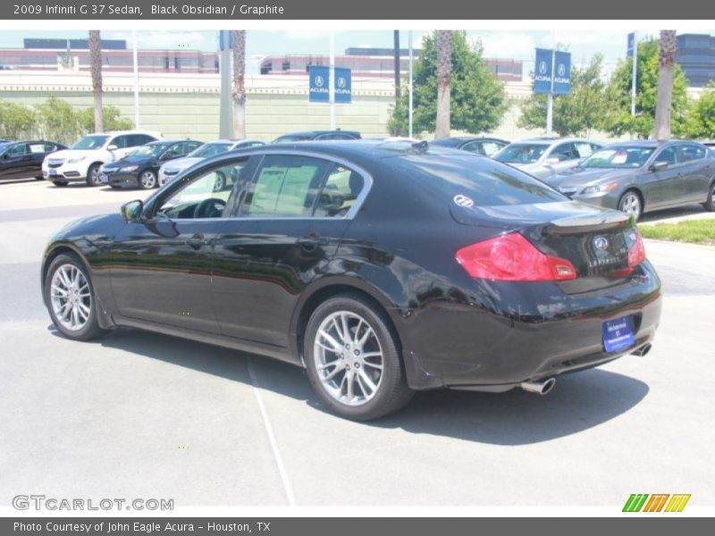 Black Obsidian / Graphite 2009 Infiniti G 37 Sedan