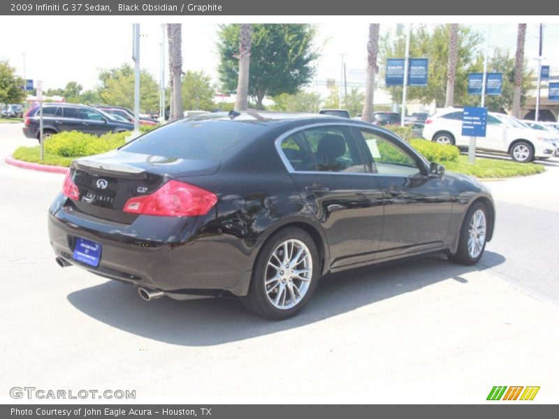 Black Obsidian / Graphite 2009 Infiniti G 37 Sedan