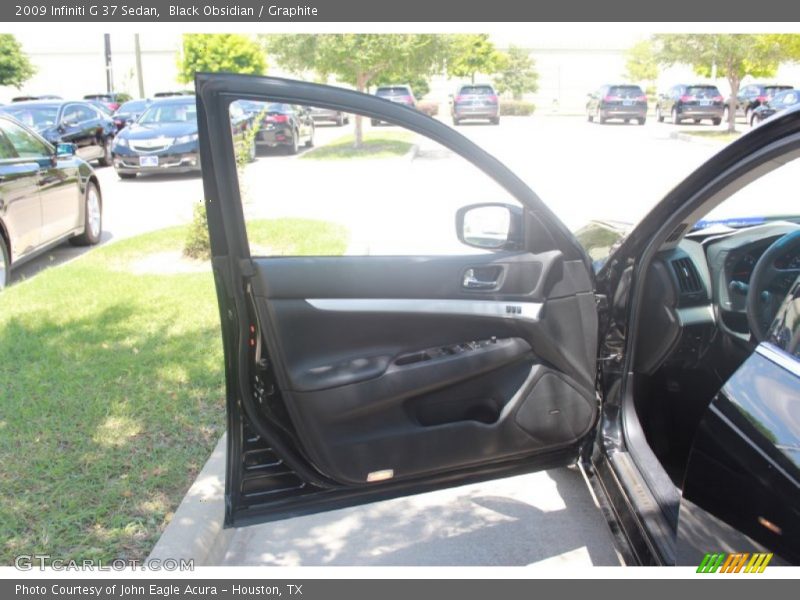 Black Obsidian / Graphite 2009 Infiniti G 37 Sedan