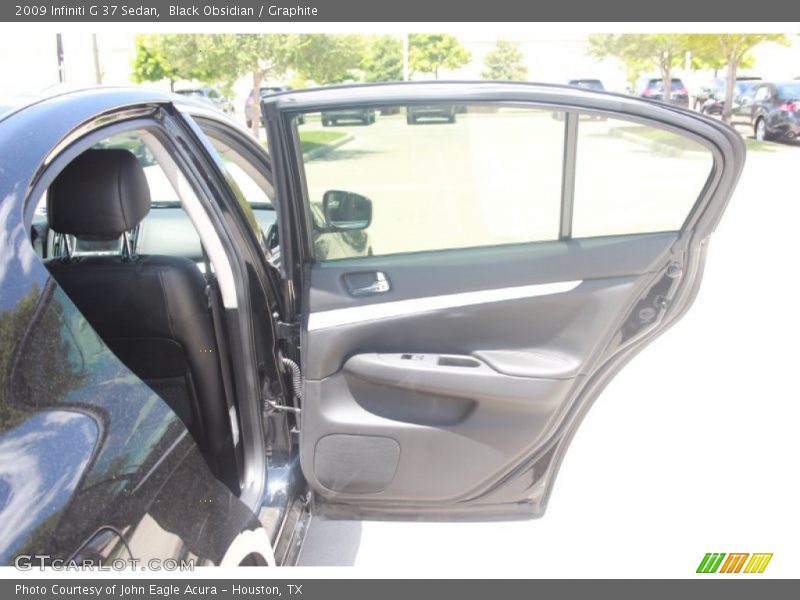 Black Obsidian / Graphite 2009 Infiniti G 37 Sedan