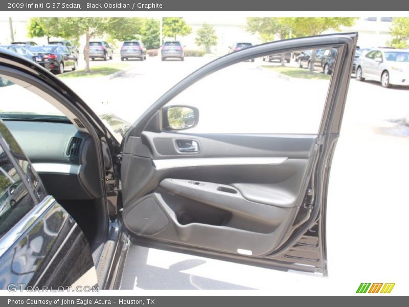 Black Obsidian / Graphite 2009 Infiniti G 37 Sedan