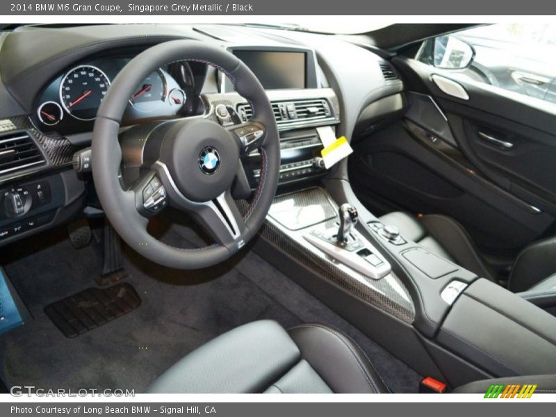Black Interior - 2014 M6 Gran Coupe 