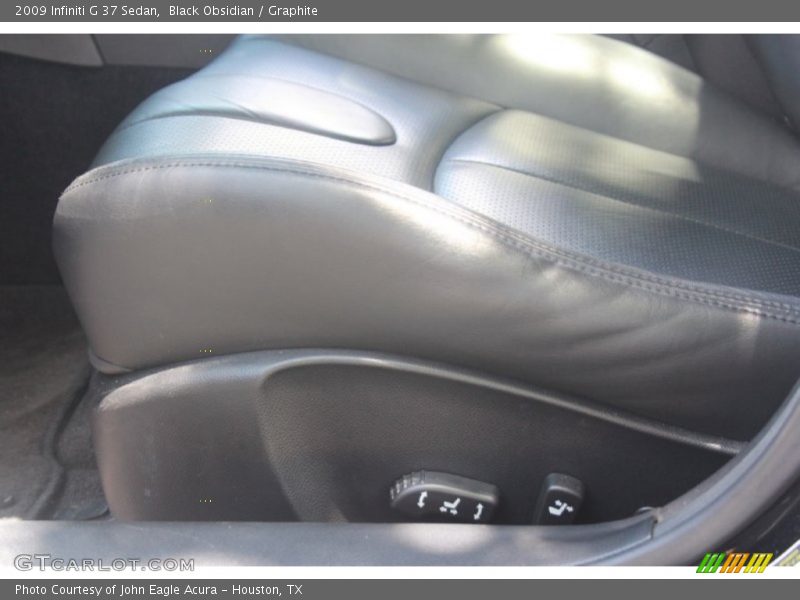 Black Obsidian / Graphite 2009 Infiniti G 37 Sedan