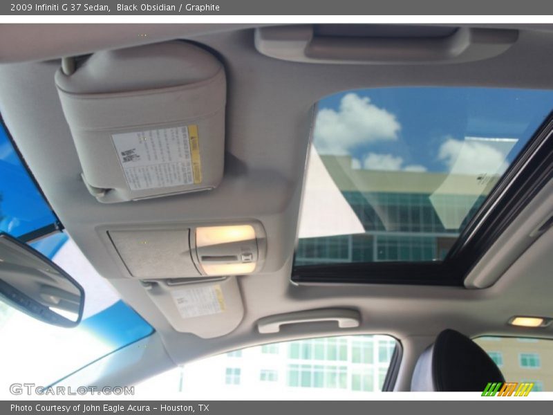 Black Obsidian / Graphite 2009 Infiniti G 37 Sedan