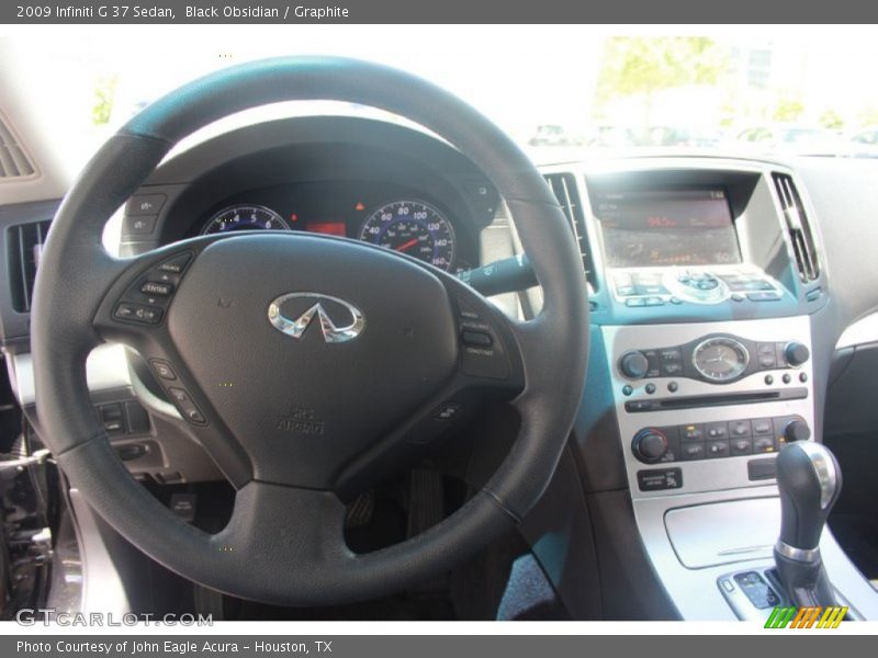 Black Obsidian / Graphite 2009 Infiniti G 37 Sedan