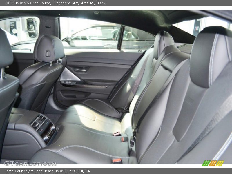 Rear Seat of 2014 M6 Gran Coupe