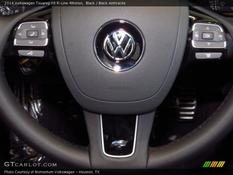 Black / Black Anthracite 2014 Volkswagen Touareg V6 R-Line 4Motion