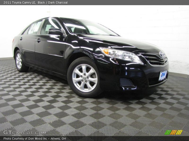 Black / Dark Charcoal 2011 Toyota Camry LE
