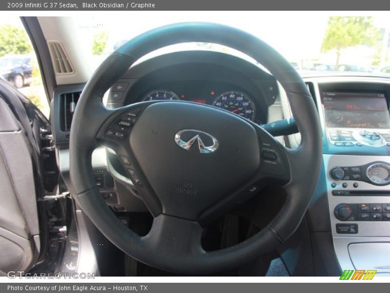 Black Obsidian / Graphite 2009 Infiniti G 37 Sedan