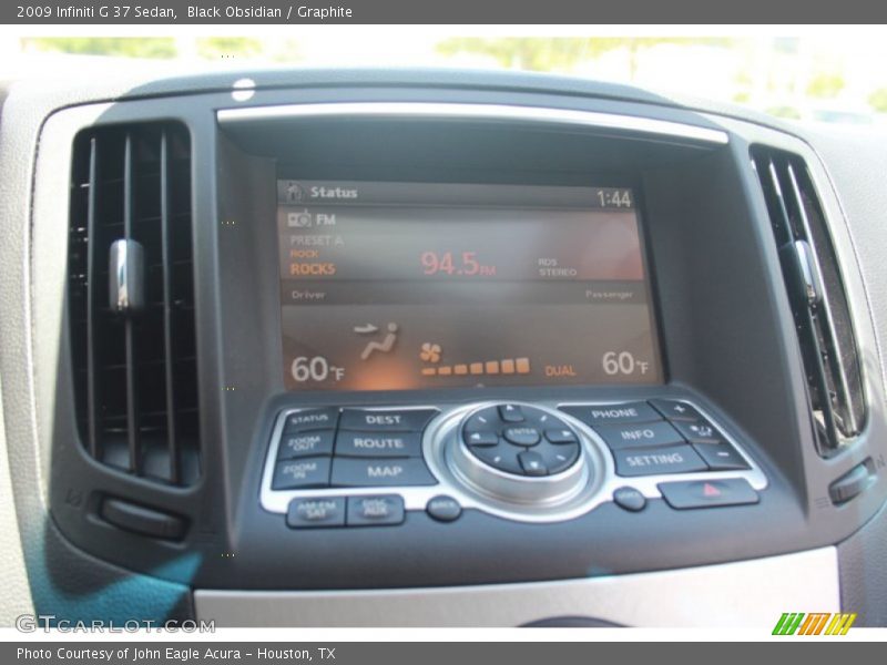 Black Obsidian / Graphite 2009 Infiniti G 37 Sedan