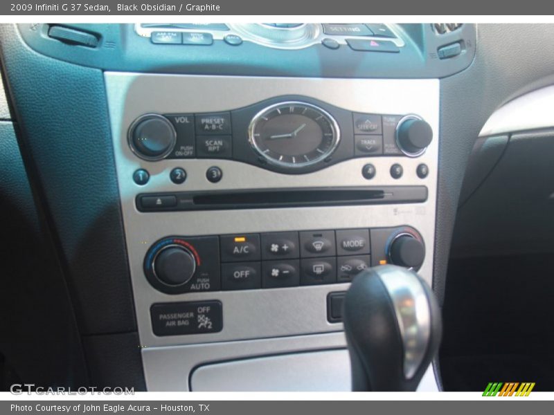 Black Obsidian / Graphite 2009 Infiniti G 37 Sedan