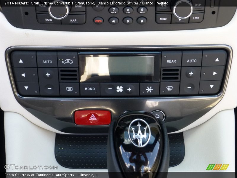 Controls of 2014 GranTurismo Convertible GranCabrio