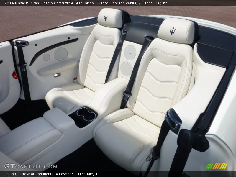 Rear Seat of 2014 GranTurismo Convertible GranCabrio