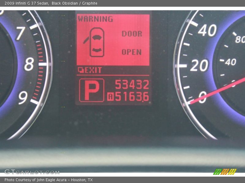 Black Obsidian / Graphite 2009 Infiniti G 37 Sedan