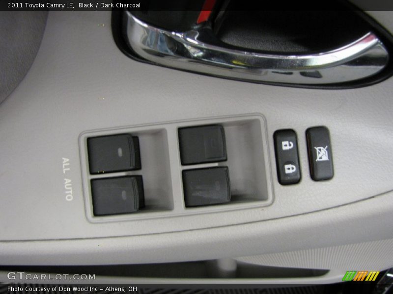 Black / Dark Charcoal 2011 Toyota Camry LE
