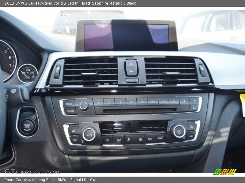 Black Sapphire Metallic / Black 2013 BMW 3 Series ActiveHybrid 3 Sedan