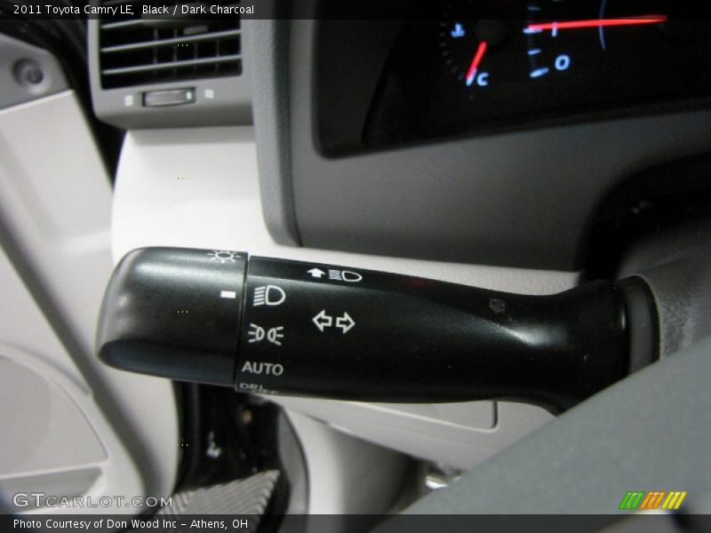 Black / Dark Charcoal 2011 Toyota Camry LE