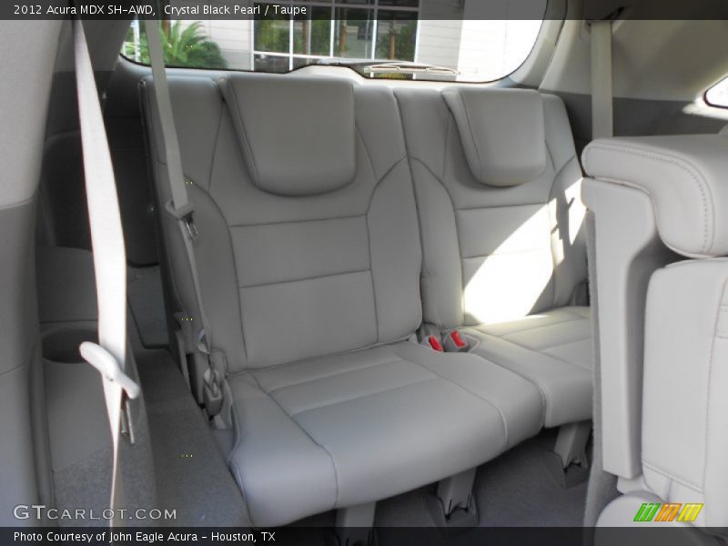 Crystal Black Pearl / Taupe 2012 Acura MDX SH-AWD